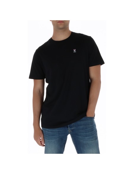 Psycho Bunny T-shirt homme noir coton