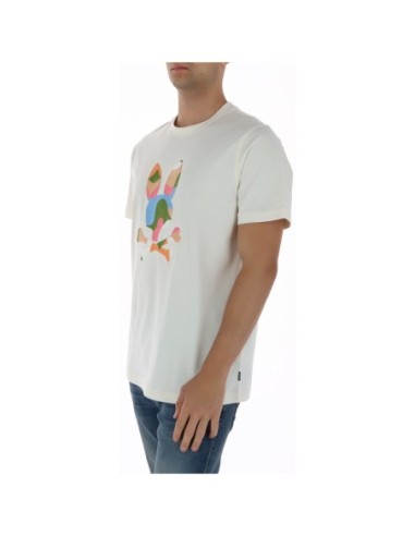 Psycho Bunny T-shirt homme blanc coton