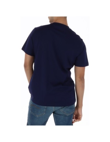 Psycho Bunny T-shirt homme bleu imprimé