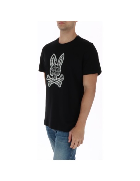 Psycho Bunny T-shirt homme noir été