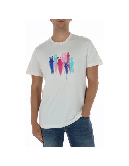 Psycho Bunny T-shirt homme blanc été