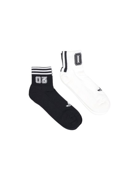 Chaussettes noires sport Adidas – lot de 2 respirantes