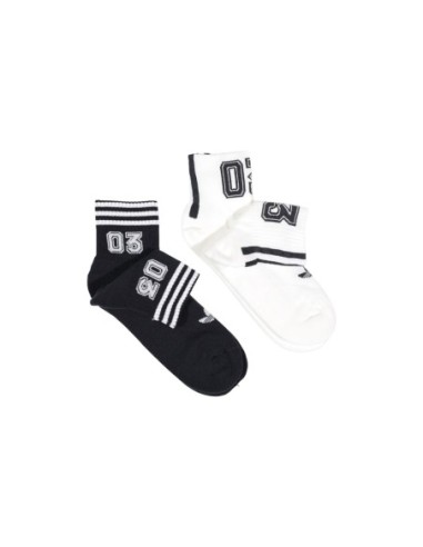Chaussettes noires sport Adidas – lot de 2 respirantes