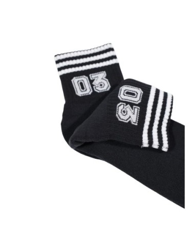 Chaussettes noires sport Adidas – lot de 2 respirantes