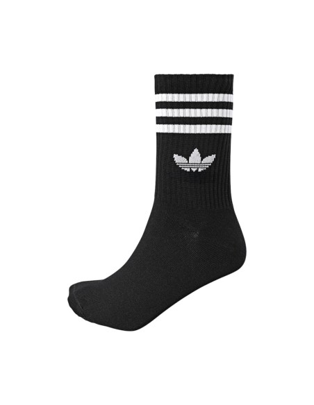 Chaussettes blanches crew Adidas – lot de 3 respirantes