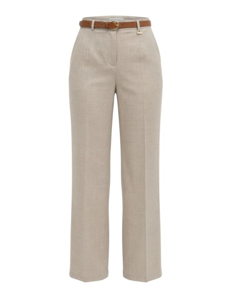 Artigli Pantalon femme beige chic