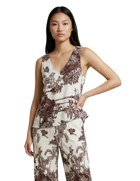 Artigli Blouse femme fleurie