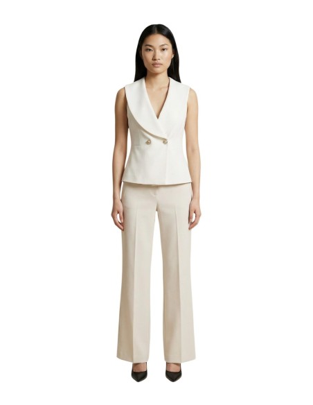 Artigli Gilet femme beige