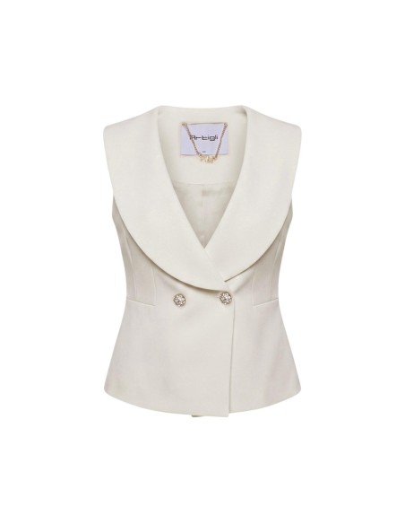Artigli Gilet femme beige