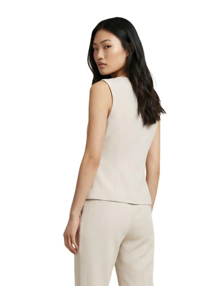 Artigli Gilet femme beige