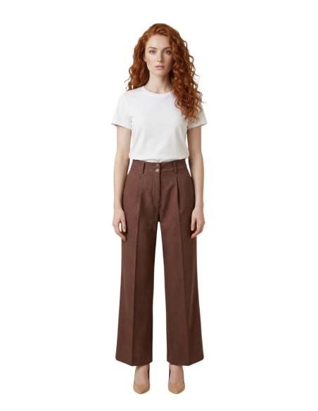 Artigli Pantalon femme marron