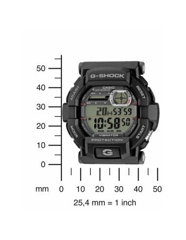 Montre Homme Casio G-Shock GD-350-1ER Noir