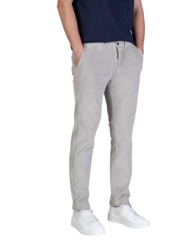 Borghese Pantalon homme gris hiver