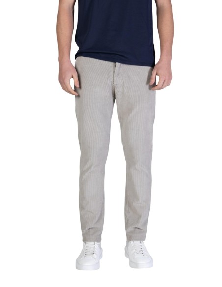 Borghese Pantalon homme gris hiver