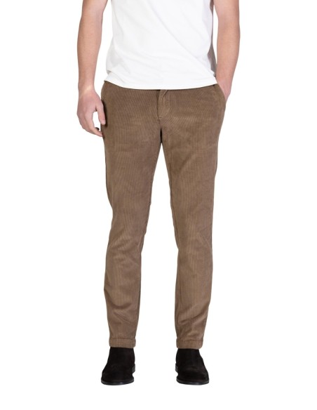Borghese Pantalon homme marron hiver