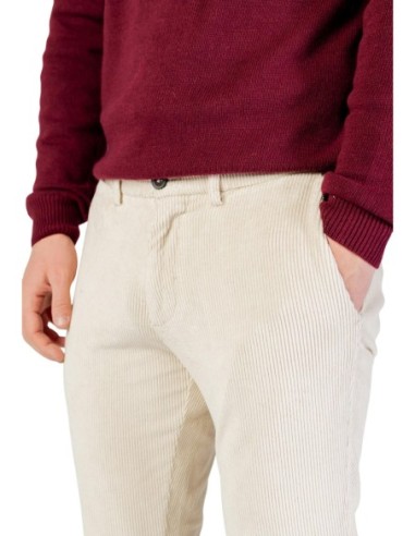 Borghese Pantalon homme beige hiver