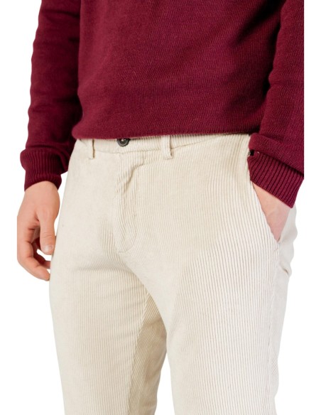 Borghese Pantalon homme beige hiver