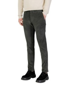 Borghese Pantalon homme vert hiver