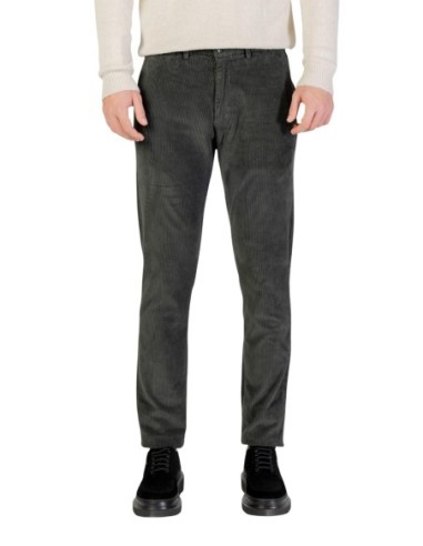 Borghese Pantalon homme vert hiver