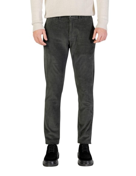 Borghese Pantalon homme vert hiver