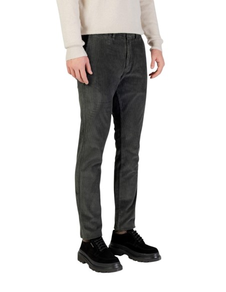 Borghese Pantalon homme vert hiver