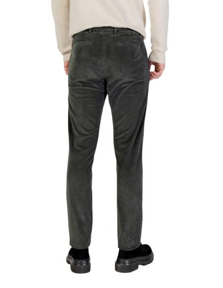 Borghese Pantalon homme vert hiver