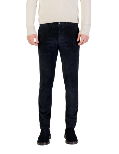 Borghese Pantalon homme bleu hiver