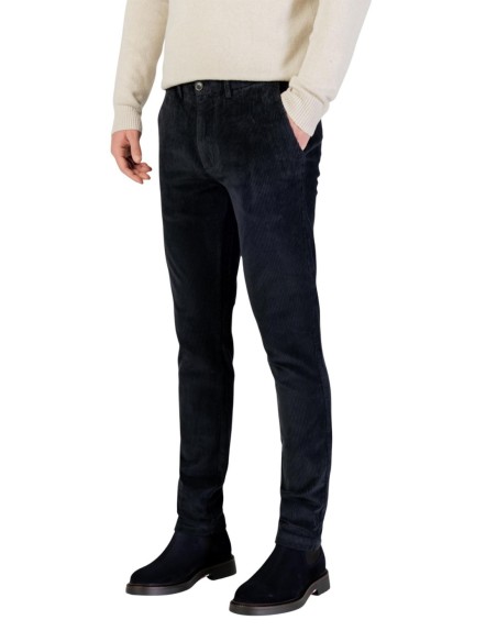Borghese Pantalon homme bleu hiver