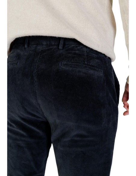 Borghese Pantalon homme bleu hiver