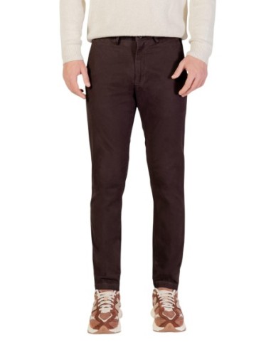 Borghese Pantalon homme marron chic