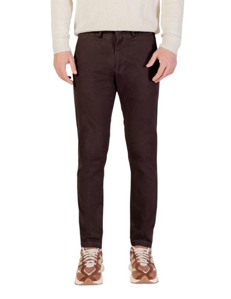 Borghese Pantalon homme marron chic