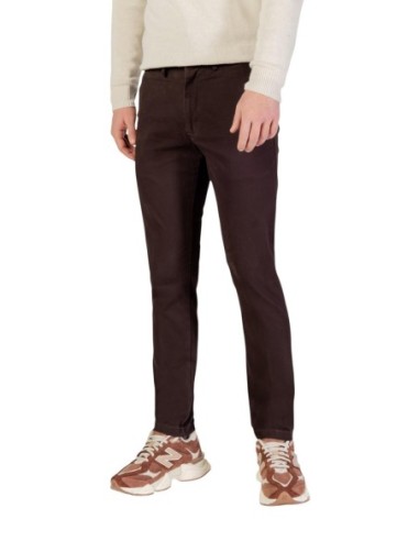 Borghese Pantalon homme marron chic