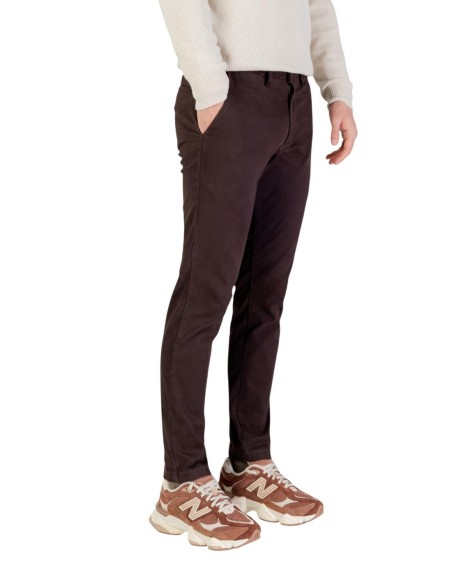 Borghese Pantalon homme marron chic