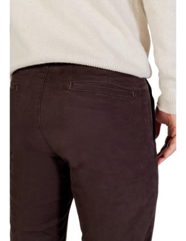 Borghese Pantalon homme marron chic