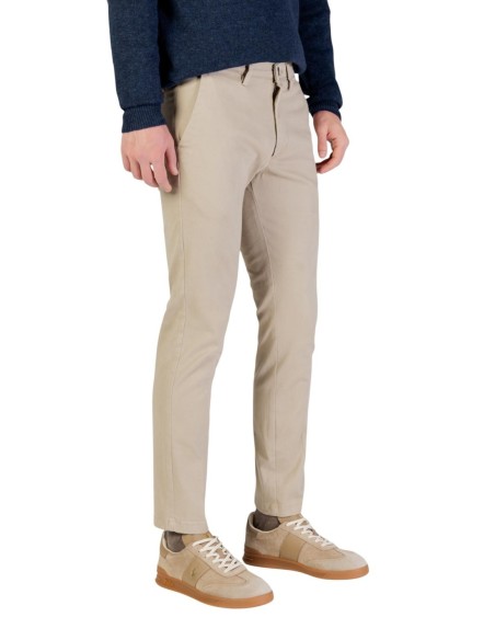 Borghese Pantalon homme beige classique