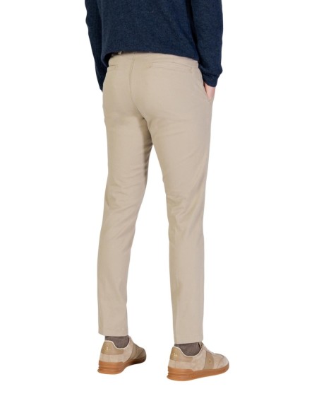 Borghese Pantalon homme beige classique