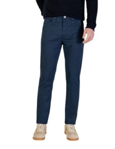 Borghese Pantalon homme bleu chic