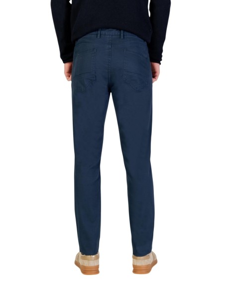 Borghese Pantalon homme bleu chic