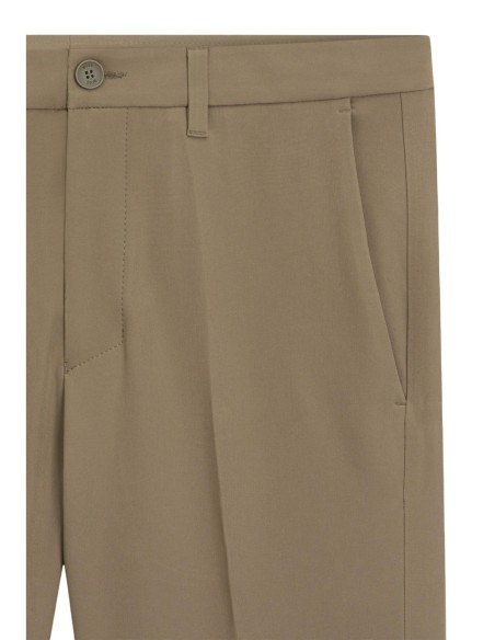 BOSS Pantalon homme beige été