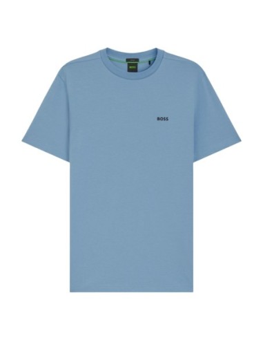 BOSS T-shirt homme bleu azur