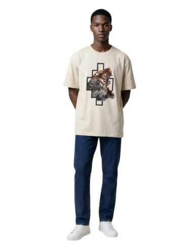 County Of Milan T-shirt homme beige