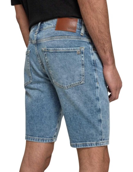 BOSS Bermuda homme bleu