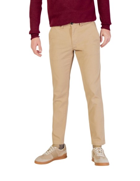 Borghese Pantalon homme beige hiver