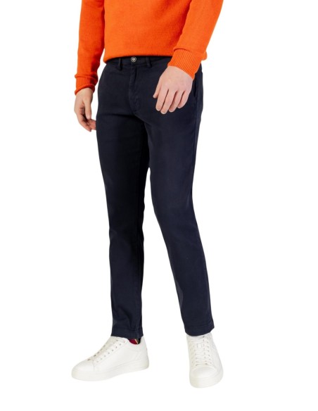 Borghese Pantalon homme bleu hiver