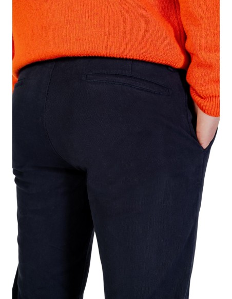 Borghese Pantalon homme bleu hiver