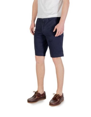 Borghese Bermuda homme bleu