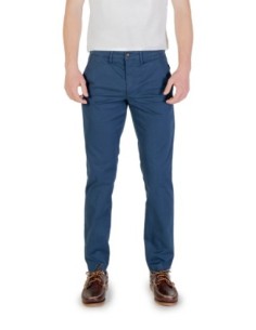 Borghese Pantalon homme bleu été