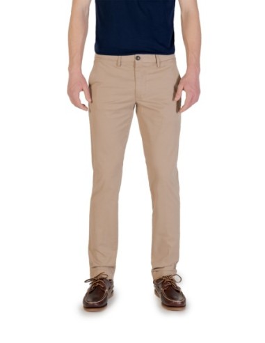 Borghese Pantalon homme beige été