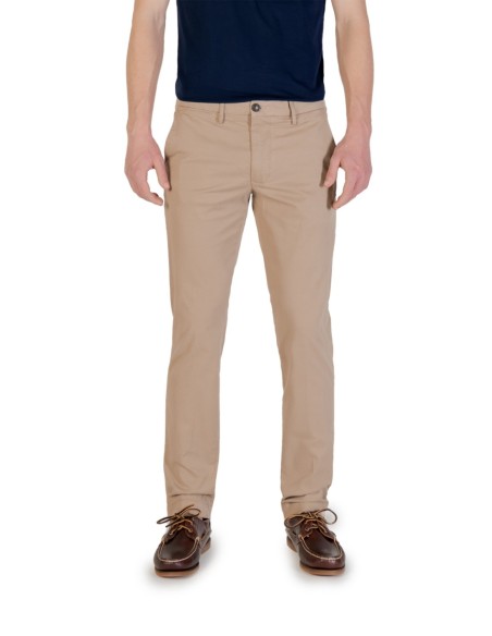 Borghese Pantalon homme beige été