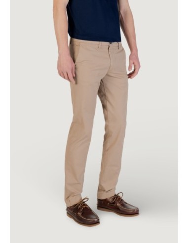 Borghese Pantalon homme beige été